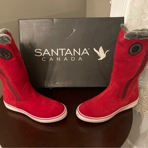 Santana Canada Maximo Red Winter Boots